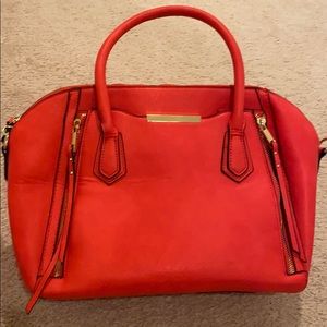 Orange reddish purse